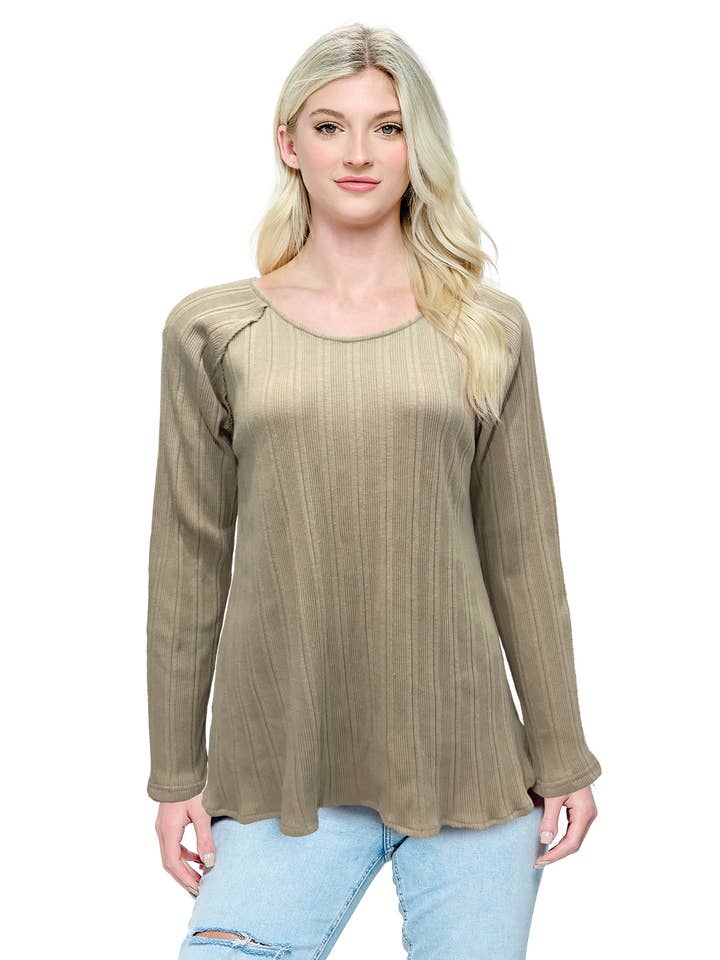 SALE  Top Ribbed Rawe Edge for wholesale by Yak & Yeti