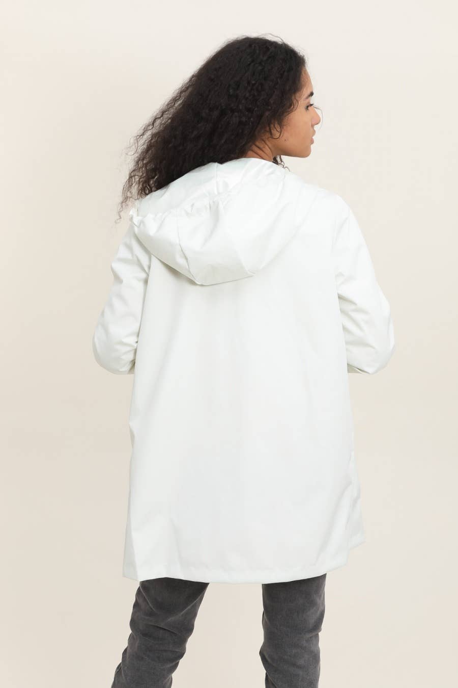 Attrait Paris - Wholesale Raincoat - Women's - Long reversible hooded waterproof jacket28