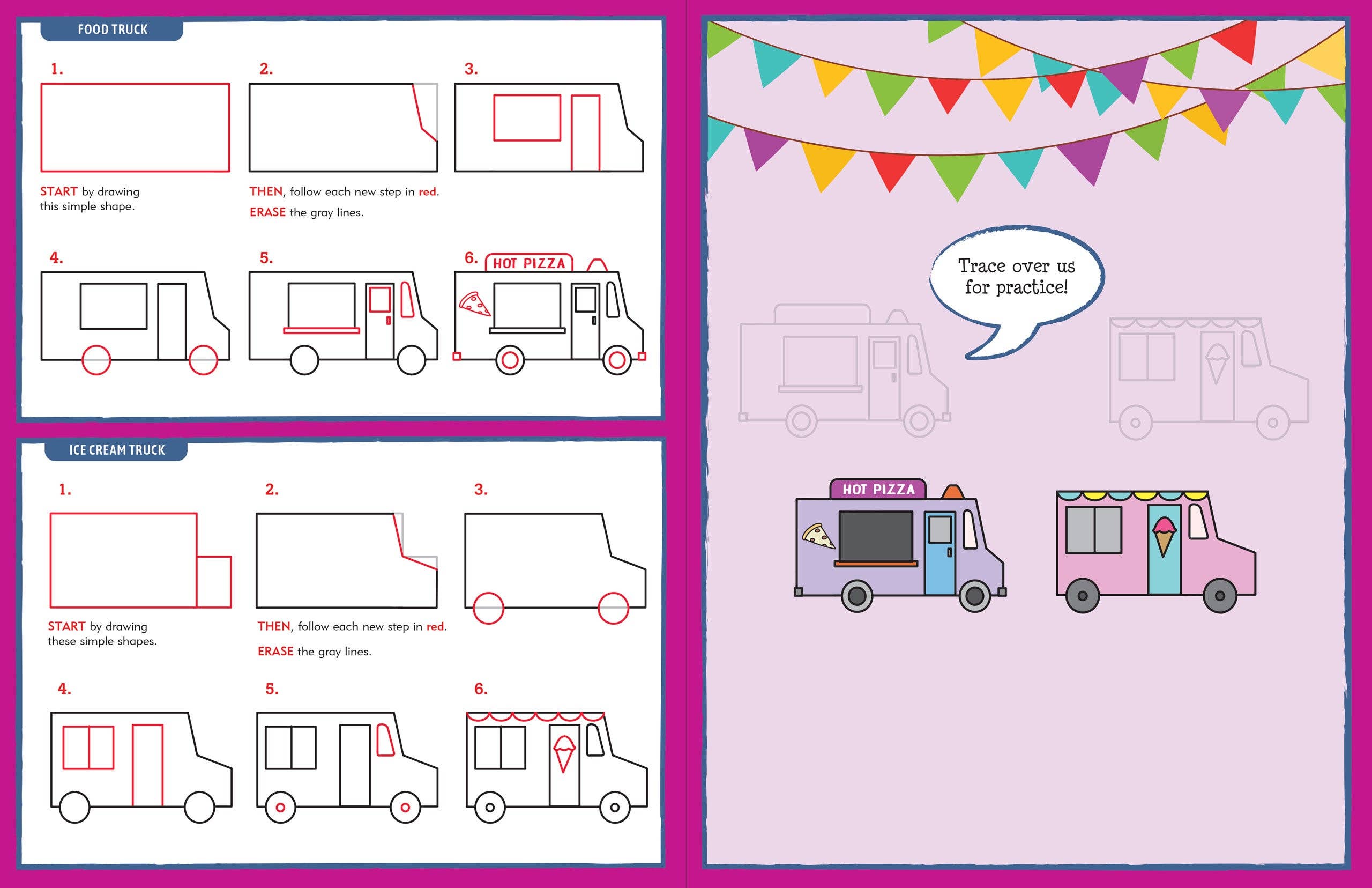 Peter Pauper Press - Wholesale Display Book - Learn to Draw . . . Cars, Trucks, & Trains!4