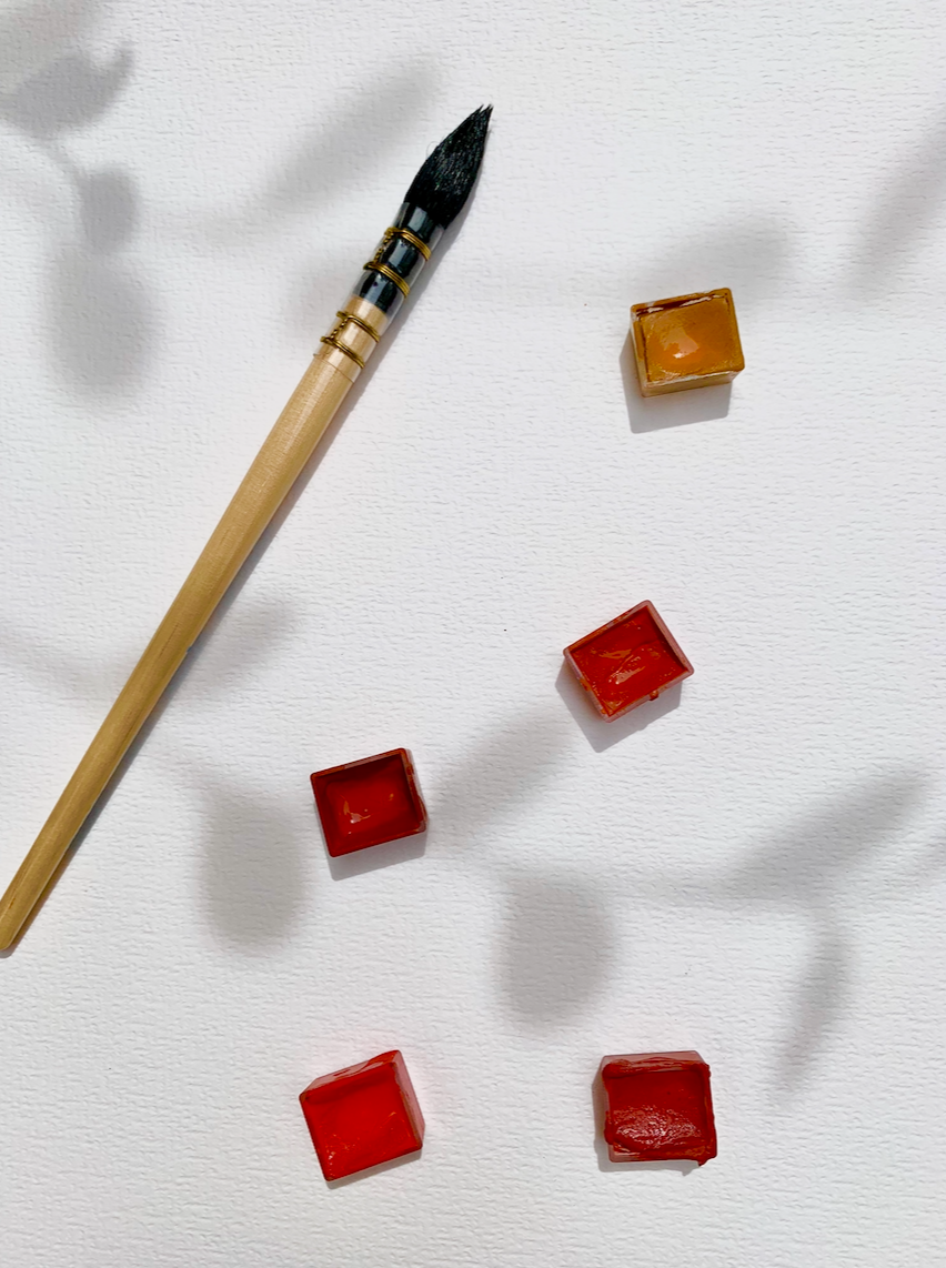 LA NOUVELLE VAGUE COULEURS - Wholesale Watercolor Paint - Handmade Watercolor - Sunset Pink Brown4