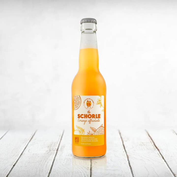 Le Schorle Orange Affriolante Bio pour la vente par Les Filles De L'Ouest