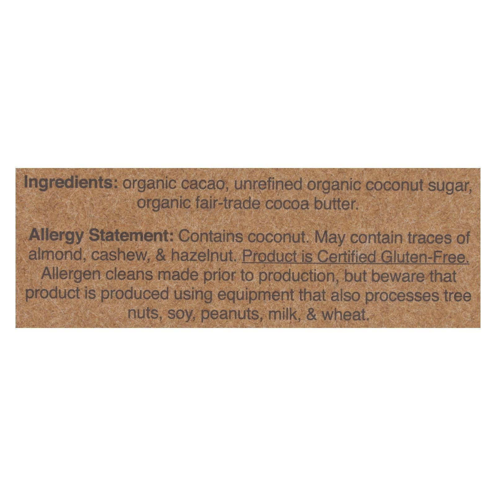 Ware Spark - Wholesale Chocolate Bar - Hu - Dark Chocolate Bar Simple - Case Of 12-2.1 Oz1