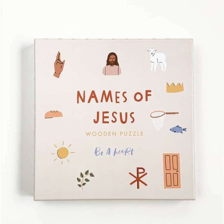 Be A Heart - Wholesale Puzzle - Kids - Jesus Wooden Puzzle