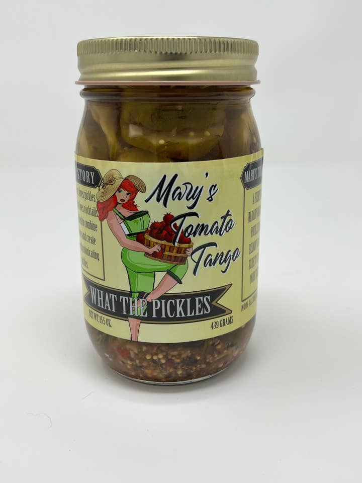 Mary's Tomato Tango for wholesale by What the Pickles
