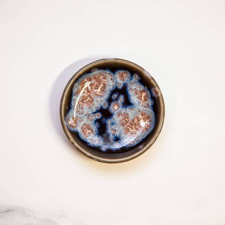 Melike Carr - Vente Plateaux à bijoux - Plats à anneaux en céramique, glaçures cristallines5