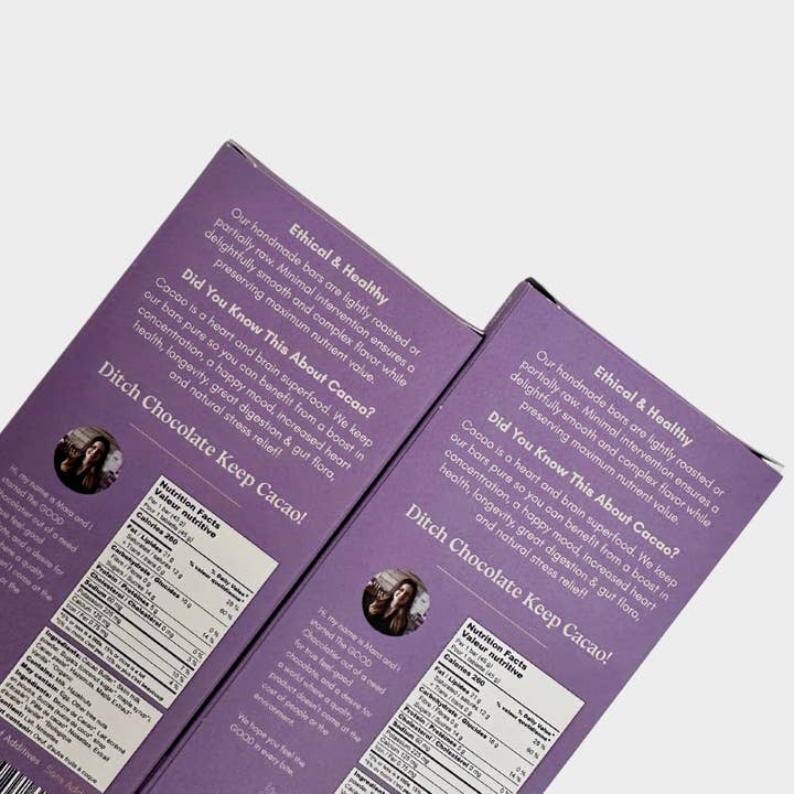 The GOOD Chocolatier – wholesale Chocolate bar – CASE Toasted Hazelnut 50%  3