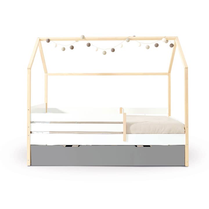 Alondra Baby - Wholesale Bed - Kids & Baby - Montessori bed 90x200 cm with drawer/trundle bed in wood · Sogni XL NB200011