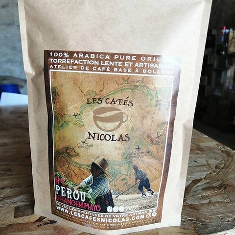 Les Cafés Nicolas - Wholesale Coffee Beans - Peru Chanchamayo coffee 250gr ground3