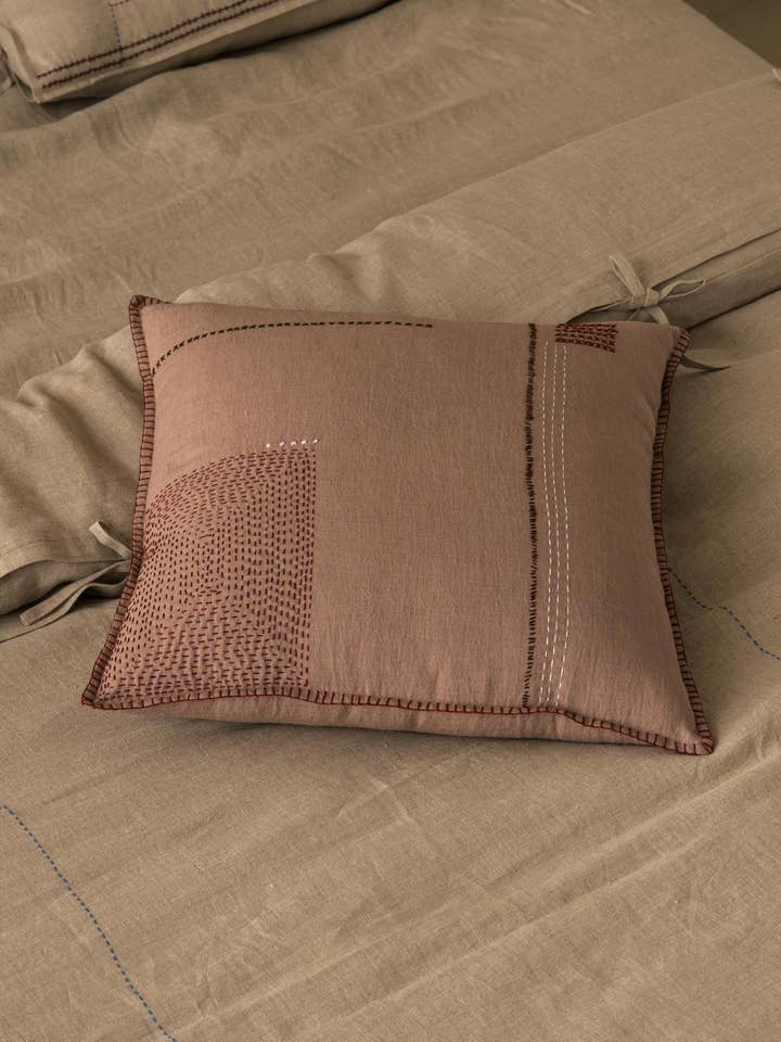 Linen Atelier Cushion Cover for wholesale by Live Linen