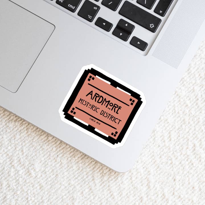 Waterproof Vinyl Sticker, Ardmore for wholesale by Doster Paper Co.