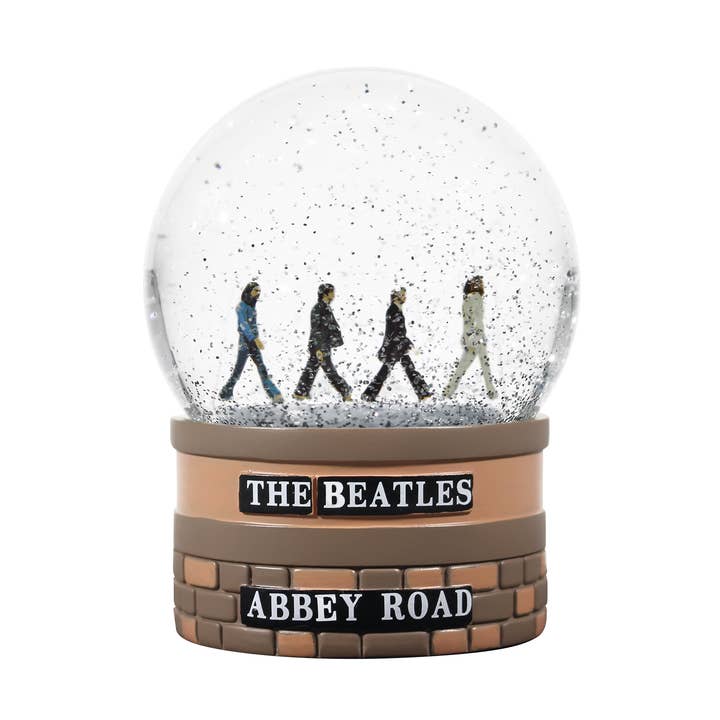 Glass Snow Globe The Beatles Abbey Road Water Globe for wholesale by Half Moon Bay By Design