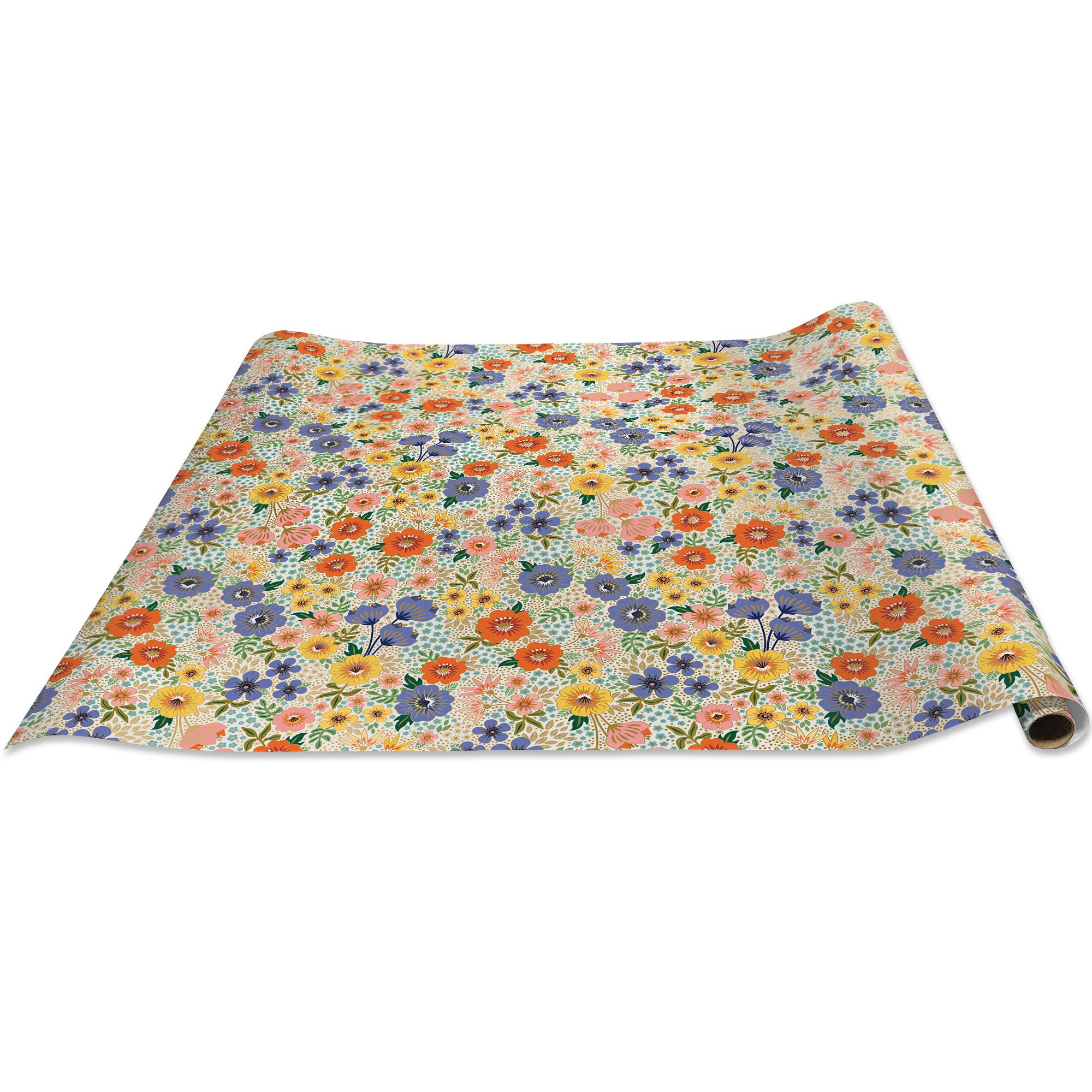 Jillson & Roberts - Wholesale Wrapping Paper Roll - Golden Floral - Wrap - Rolls2