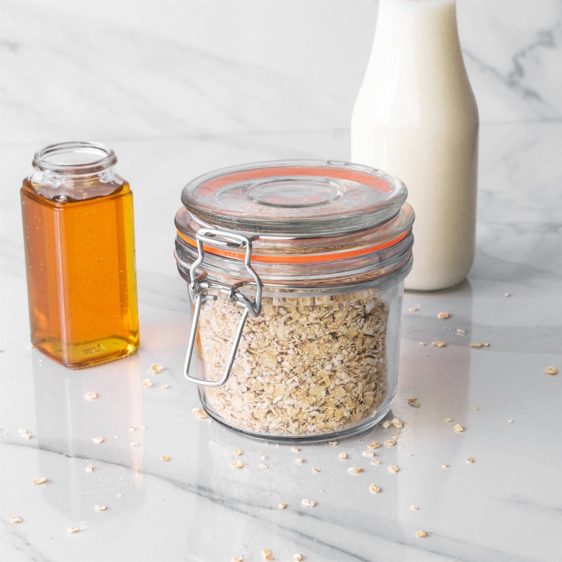 Rinkit Ltd - Wholesale Jar - Argon Tableware Glass Storage Jar - 350ml3