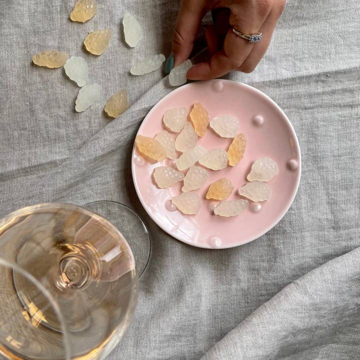 Vinoos - Wine Stories â GroĂhandel Weingummi â Grand Cru Champagner-Bonbons - Probierbeutel (Nicht zum Wiederverkauf)1