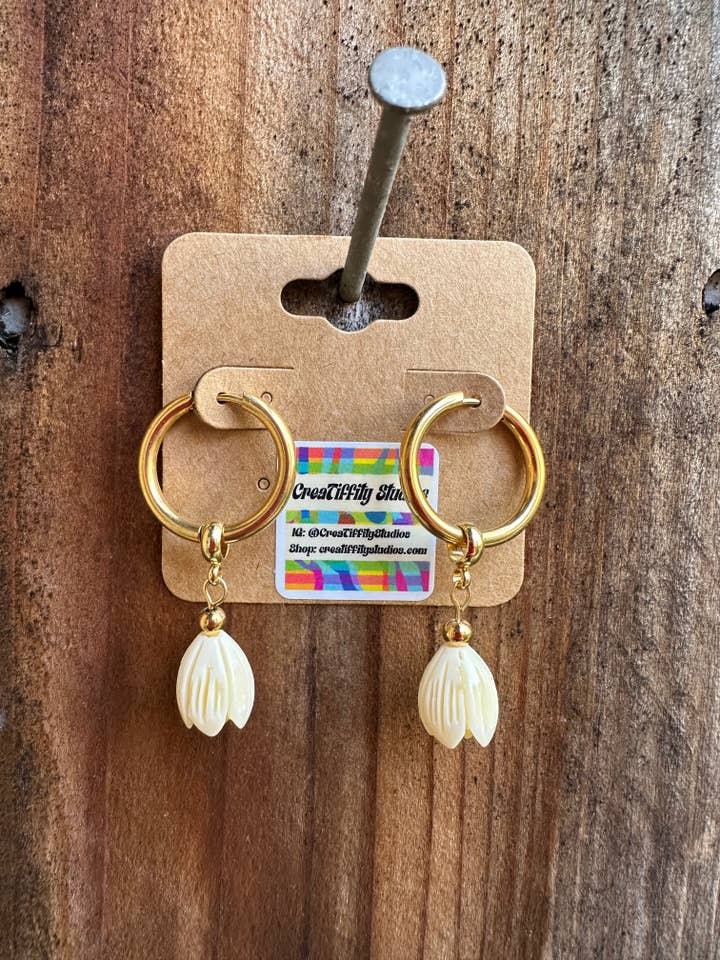 Champa Pka Argolas Huggie N Charms por atacado de CreaTiffity Studios