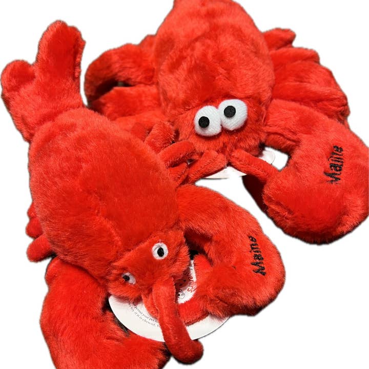 Jouet pour chien en peluche homard du MAINE avec couineur - Petit - NEUF ! pour la vente par Pet Souvenirs