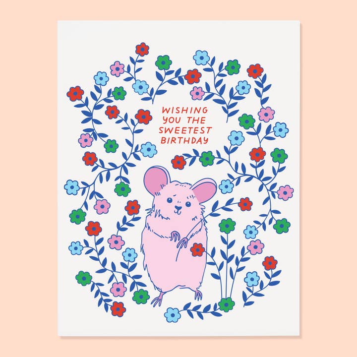 The Good Twin - Wholesale Birthday Card - Bday Mouse Card