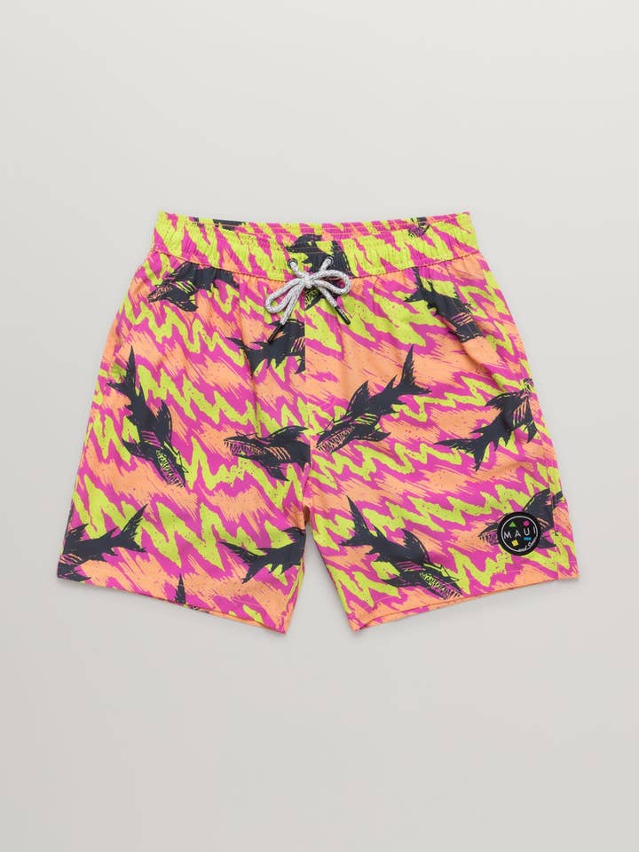 Short de compression Frenzy Pool pour la vente par Maui and Sons