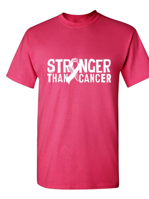 Feelin Good Tees - Wholesale Shirt - Men's - Stronger Than Cancer..1