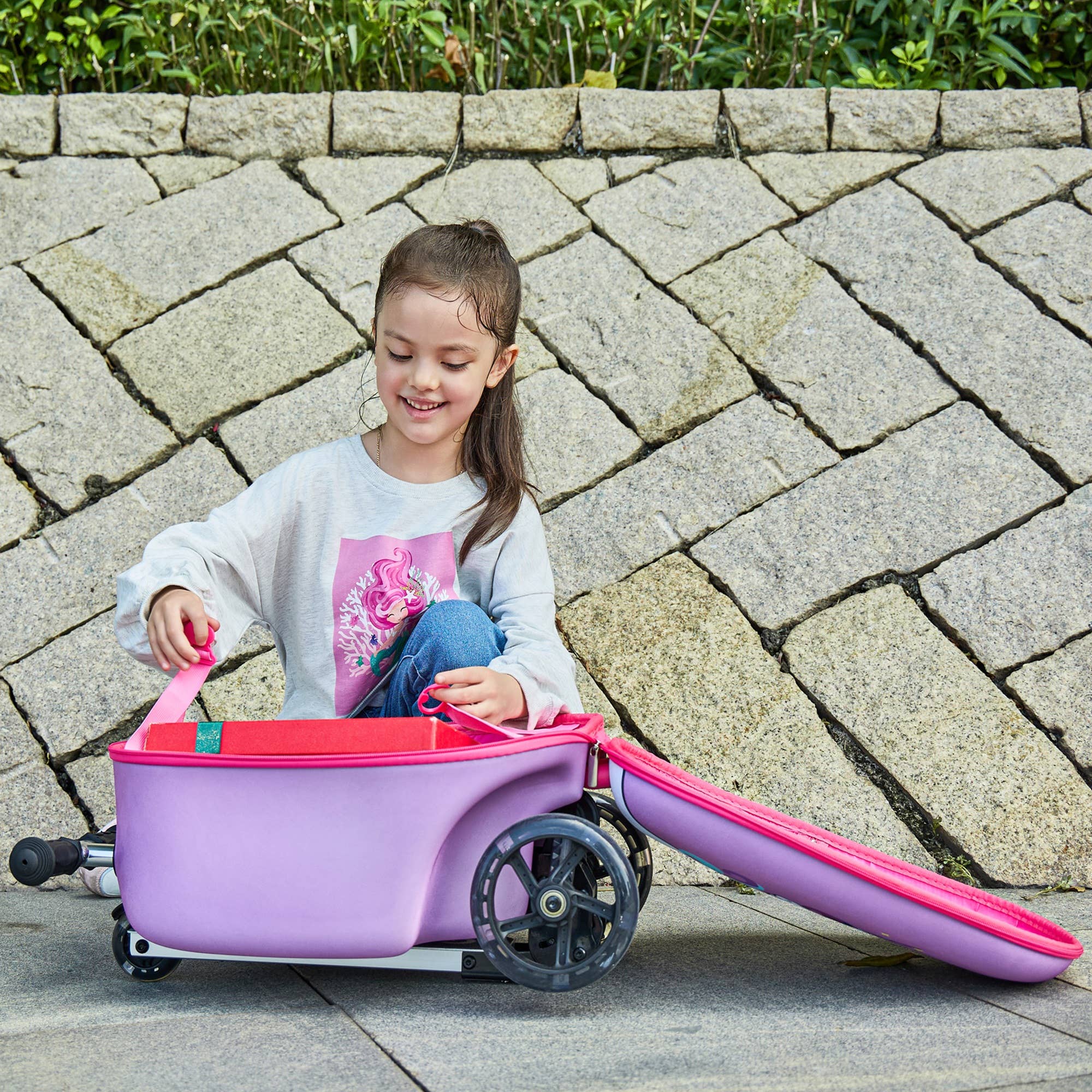 Gopowerbike – Großhandel Fahrrad/Roller – Kinder – GoPowerBike GoVoyage 3-Rad Kindergepäckroller15