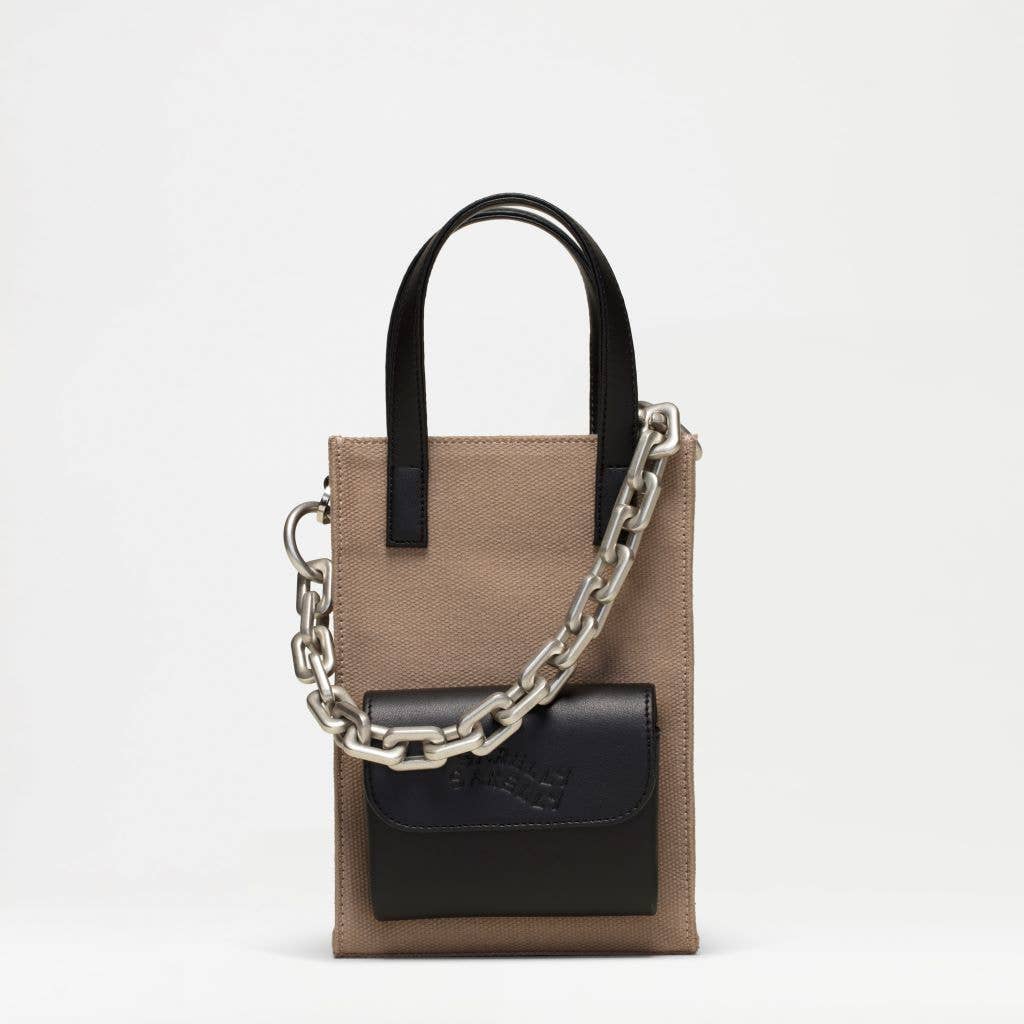 SARELLY SARELLY – Engroshandel Tote bag - Dame – Mini Cargo Tote - Kaktuslæder & lærred25