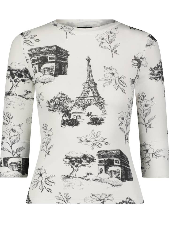 Camiseta Abby Eiffel para venta al por mayor de Aleeza Paris