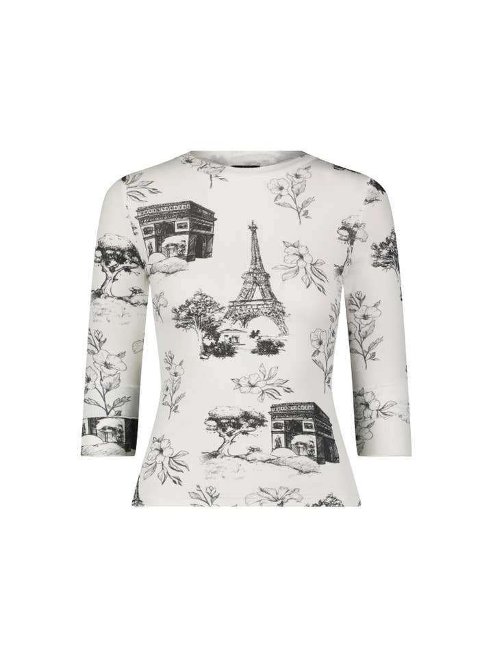 Camiseta Abby Eiffel para venta al por mayor de Aleeza Paris