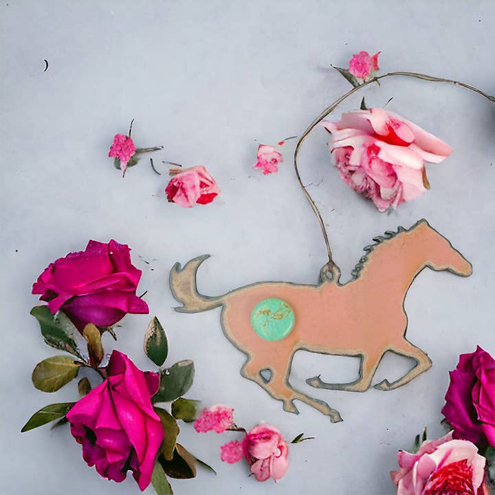 Horse ornament western Christmas Tree Gift Farm cute gifts for wholesale by Iron Jewel