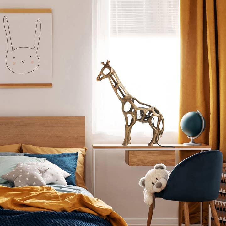 River of Goods - Wholesale Accent/Desk Lamp - 20"H Gold-Finish Giraffe Accent Lamp