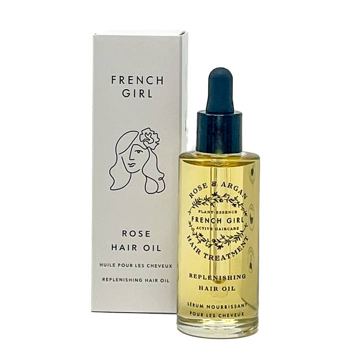 FRENCH GIRL - Wholesale Hair Oil - Organic, Hydrating Rose Hair Treatment Oil - 2 oz