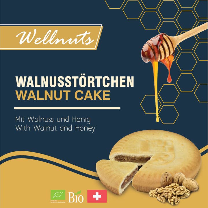 Wellnuts Naturkost GmbH - Wholesale Cookie - Swiss walnut tarts1