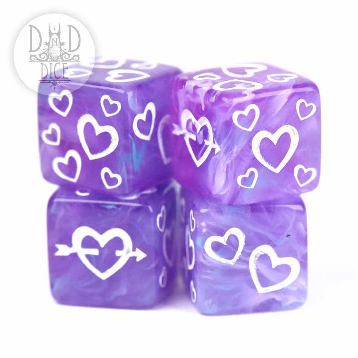 Känslomässig skada 4D6 set för wholesale av DNDDICE.COM