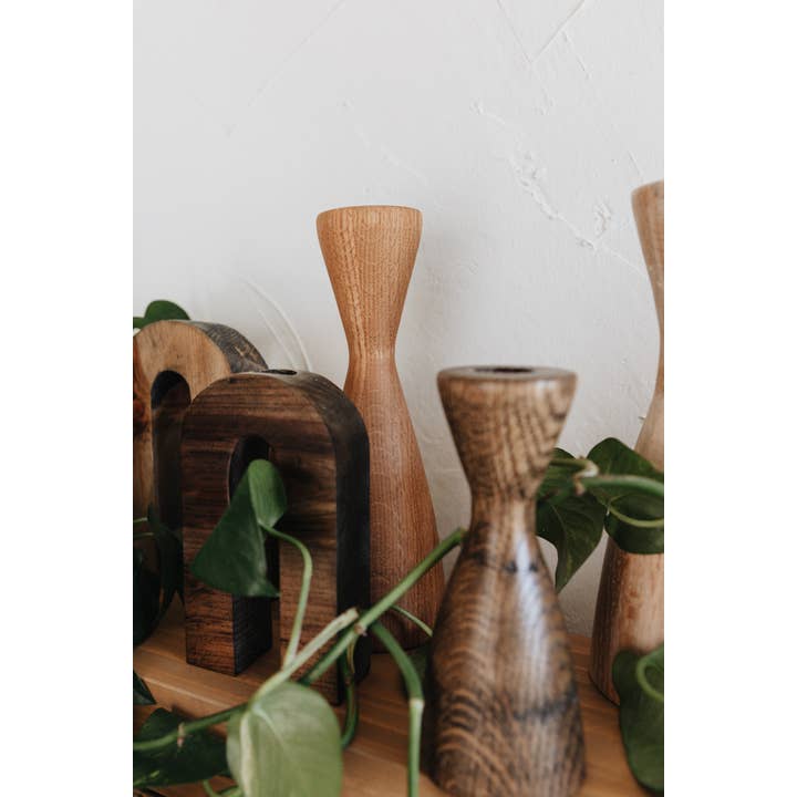 Crowned Free - Wholesale Candle Holder - Carpenter Candle Holder - Small - Made by Survivors11