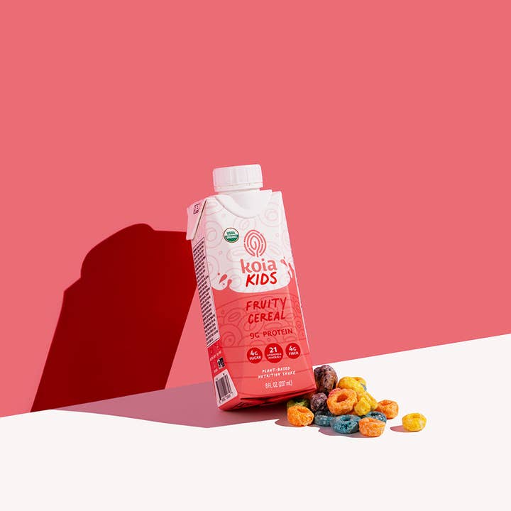 Koia - Wholesale Protein/Superfood Powder - Kids Fruity Cereal Protein Shake - 12pk Shelf Stable 1