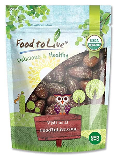 Food To Live - Wholesale Dried/Dehydrated Fruit - Organic Medjool Dates – Whole Dried Dates with Pits, Raw0