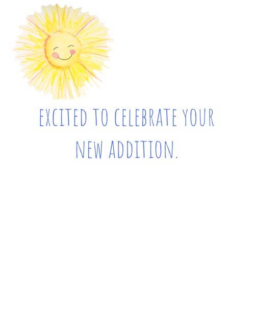 Lula Bell Cards and Gifts - Wholesale Everyday Greeting Card - Adoption - Sunny Adoption Greeting Card1