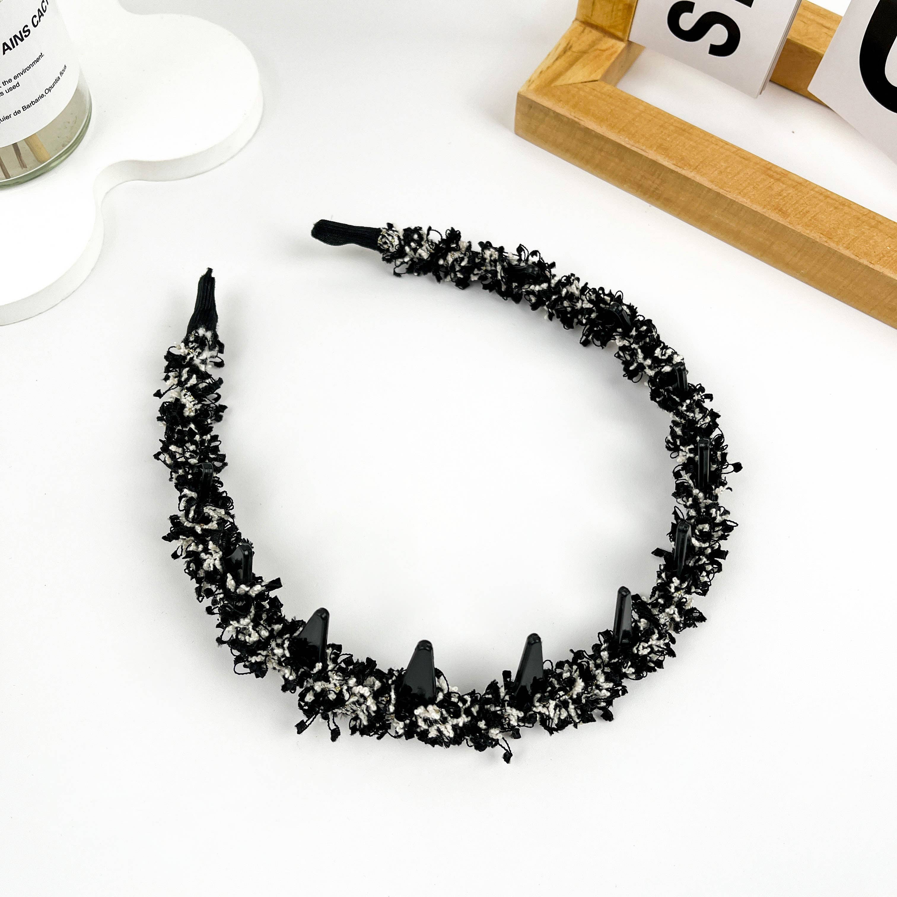 mildstyles - Wholesale Spa Headband - Wavy plush Vintage headband