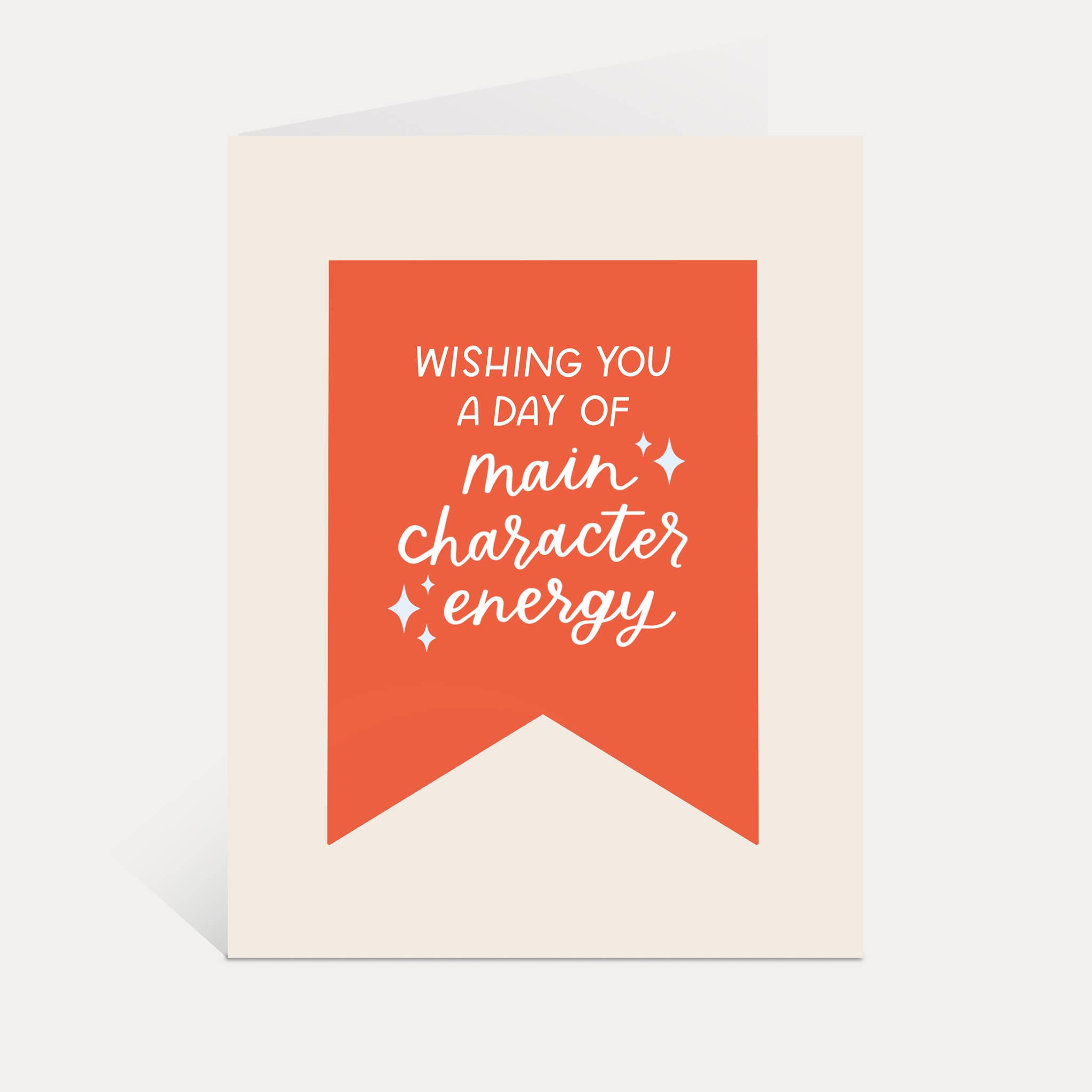 Just Follow Your Art - Wholesale Birthday Card - Main Character Energy Birthday Greeting Card 1