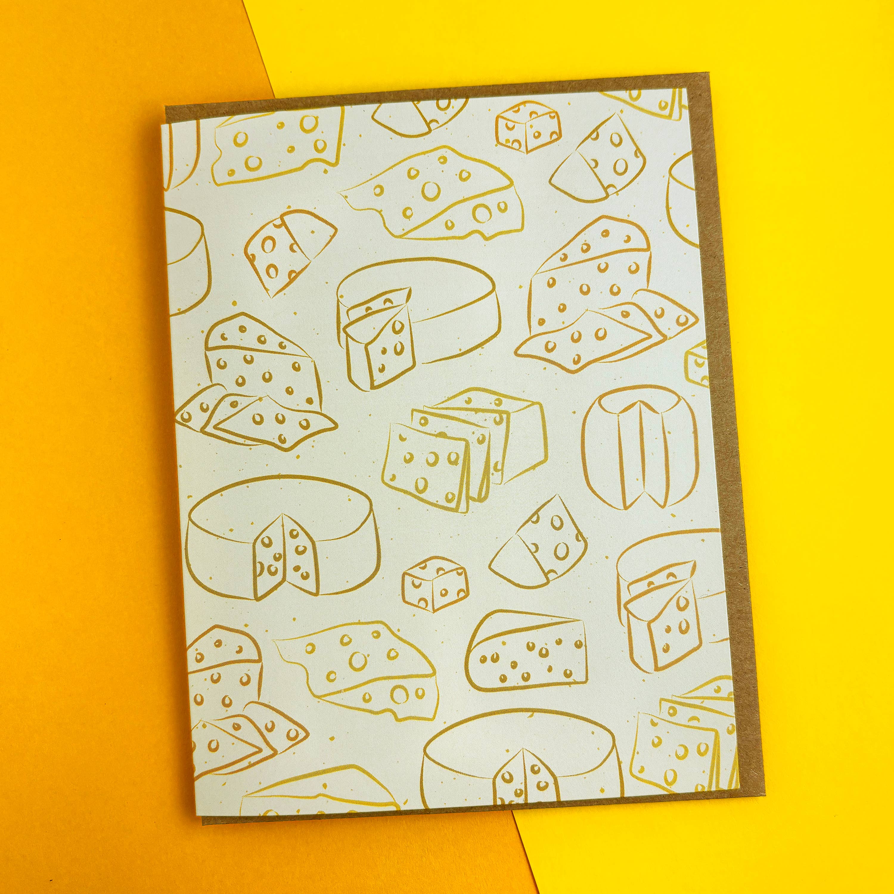 Boss Dotty Paper Co. - Wholesale Everyday Greeting Card - Cheese Please Card2