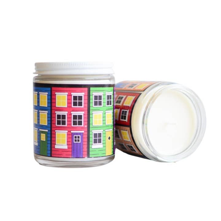 Jellybean Lane Collection 4oz for wholesale by Foggy Island Candle Co.