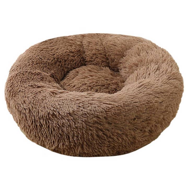 PAWPAWwholesale - Wholesale Pet Bed - Cat/Dog - Fluffy Donut Cat Bed – Plush & Cozy Pet Cushion_CWMM52791