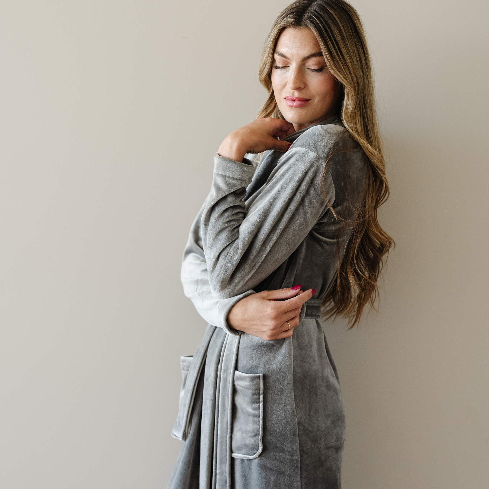 Saranoni - Wholesale Robe - Women's - MINKY STRETCH LUXE ROBES11