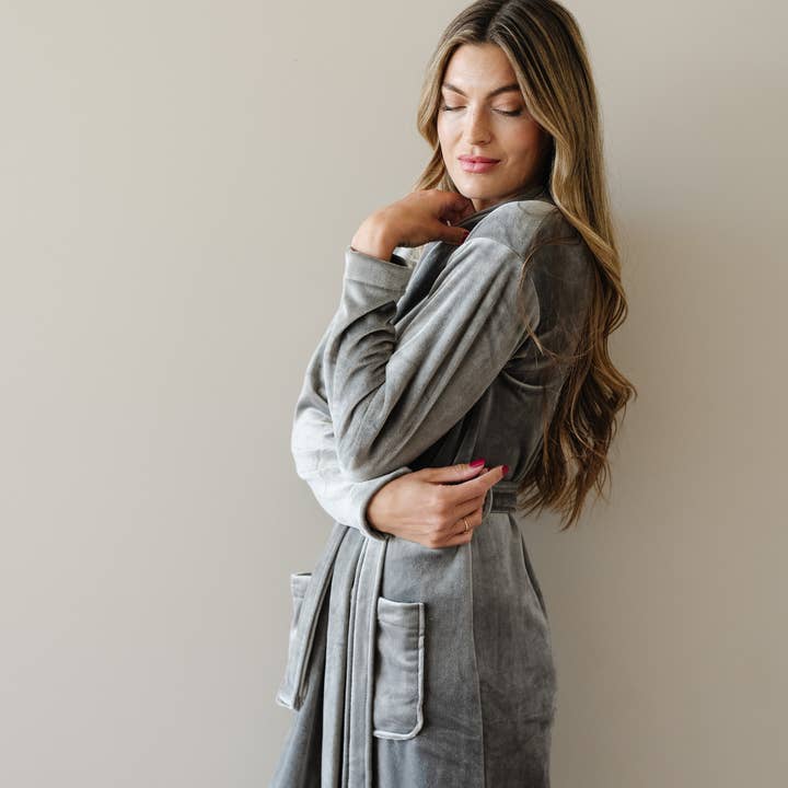 Saranoni - Wholesale Robe - Women's - MINKY STRETCH LUXE ROBES11