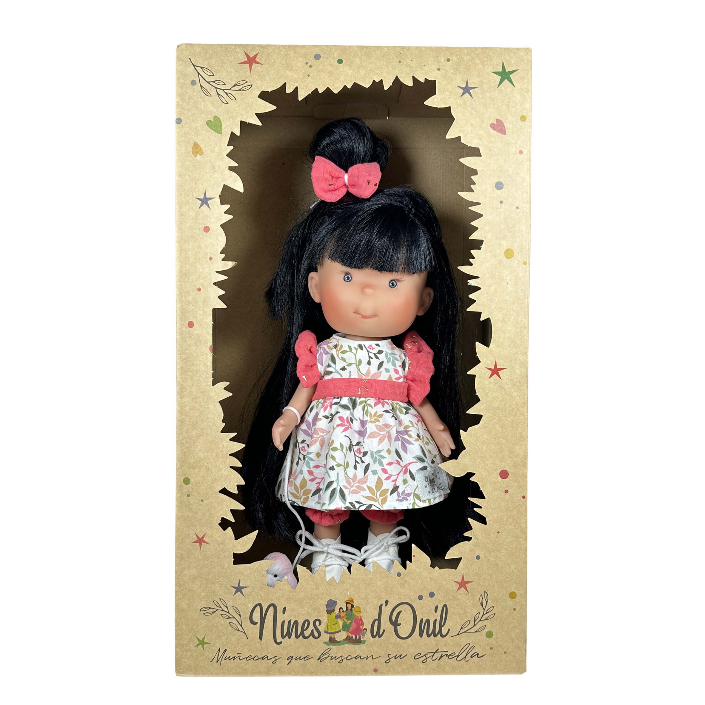 Nines Artesanals d'Onil Dolls – Großhandel Puppe – Kinder – PIPPA PUPPE HAUSTIER KORALLE5