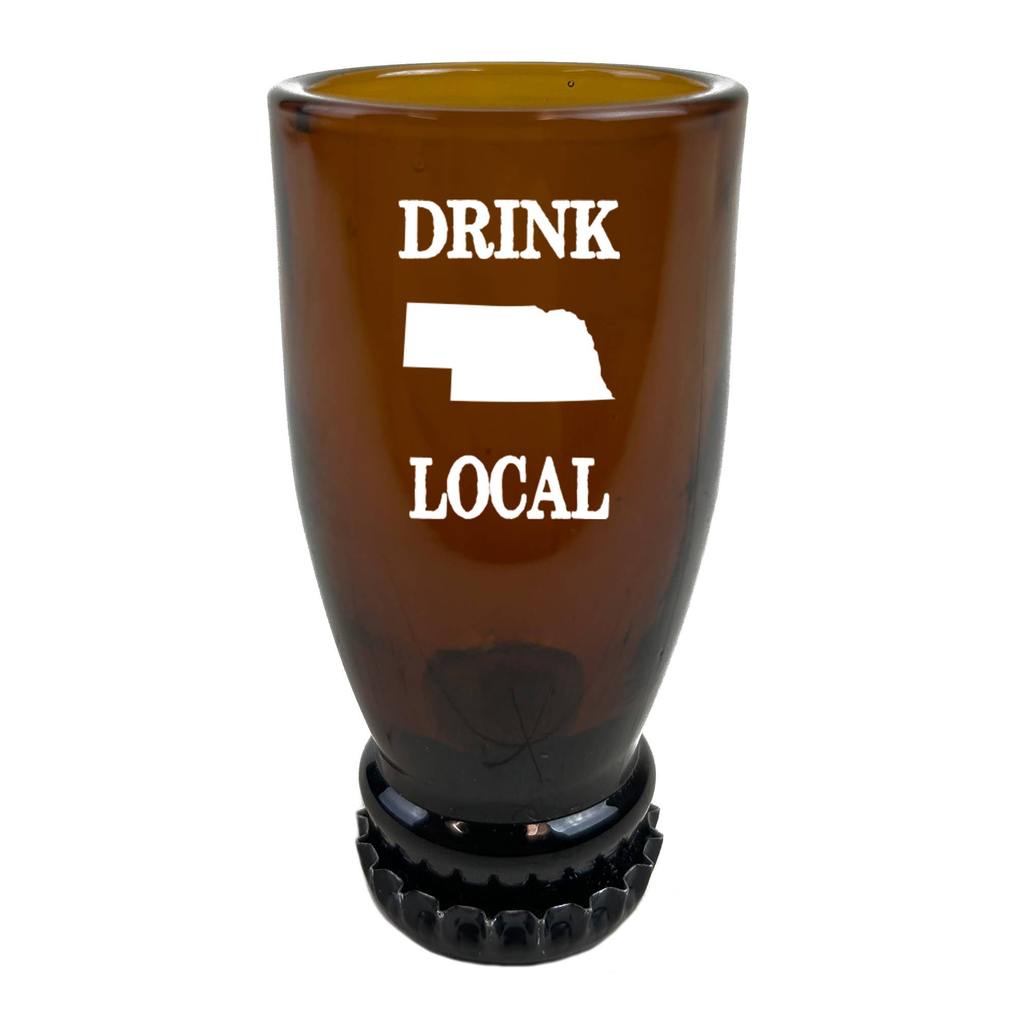 Torched Products - Wholesale Shot Glass - Drink Local Beer Bottle Shot Glass26