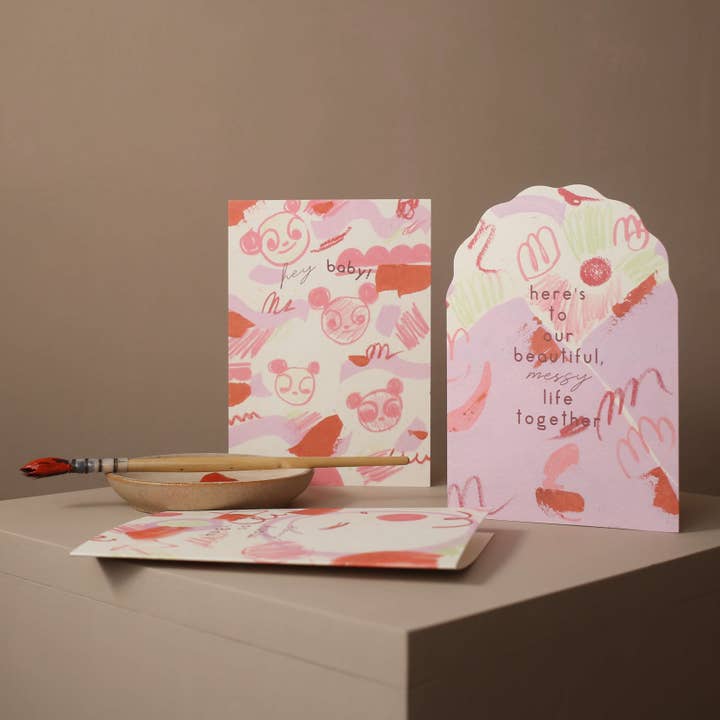 I am Roxanne - Wholesale Baby Card - Hey Baby Panda Card | Baby Card | New Baby Cards5