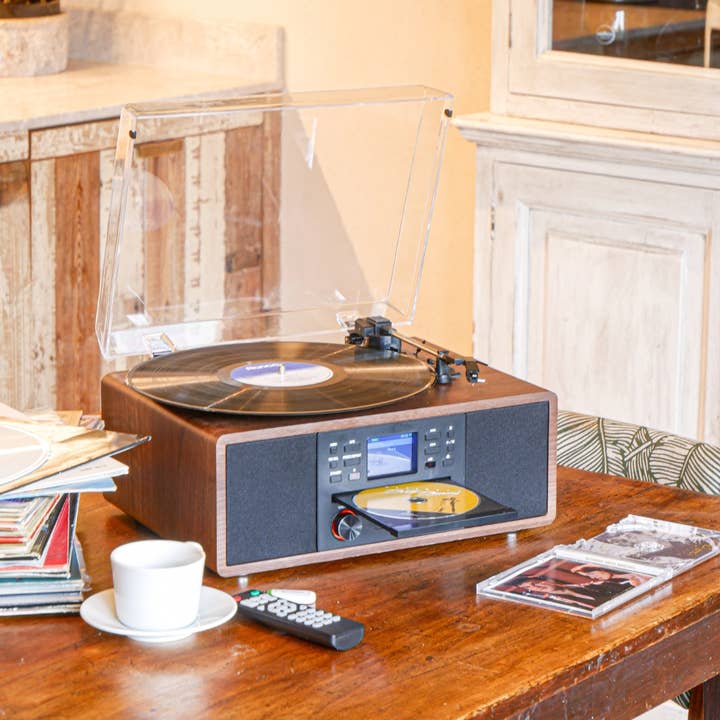 Steepletone UK Ltd – wholesale Speakers – Austin - Record Player, CD Player DAB Radio and MP3