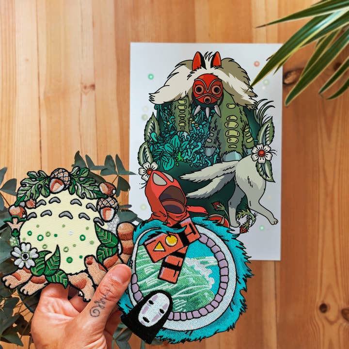 La Barbuda - No U.S. custom fees - Wholesale Patch - Totoro Patch By La Barbuda2