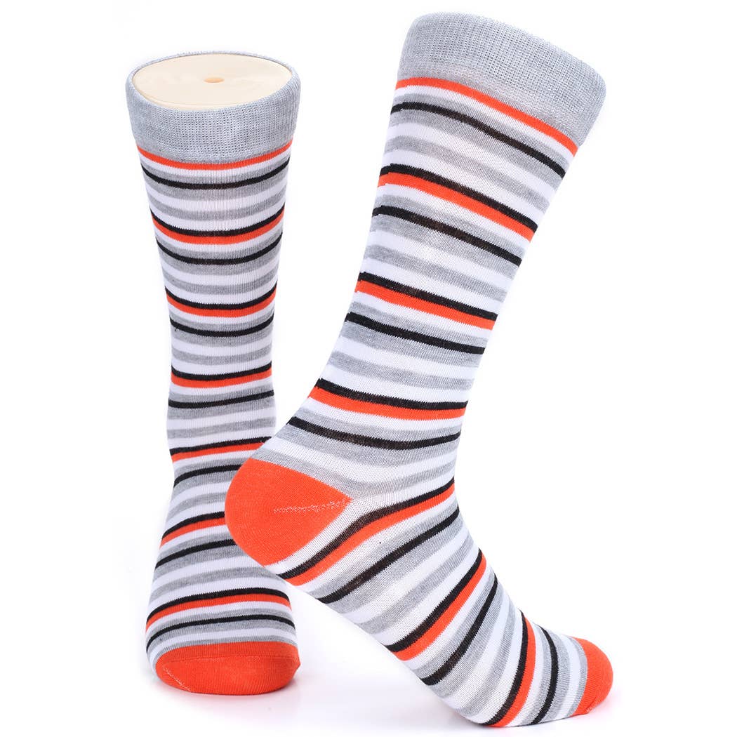 Casual Colorful Dress Socks 6 Pack for wholesale on Faire1