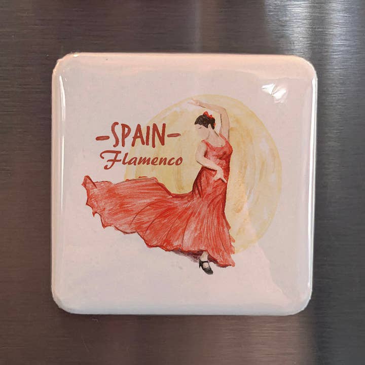 Flamenco Dans Spanien Køleskabsmagnet for engroshandel hos PhiloPerse